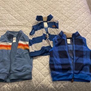 3-24 month boy vests